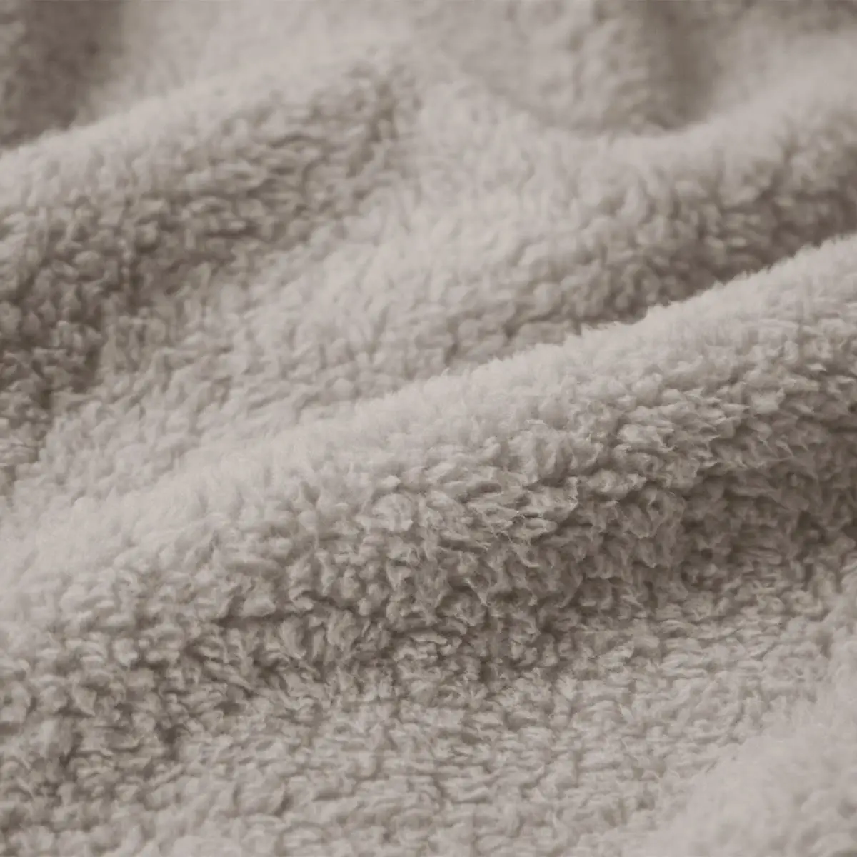 Fino Plush Blanket | Light Brown