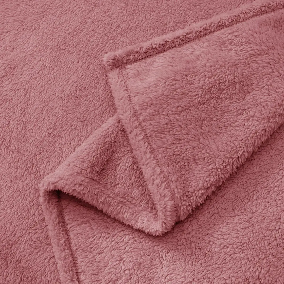 Fino Plush Blanket | Pink