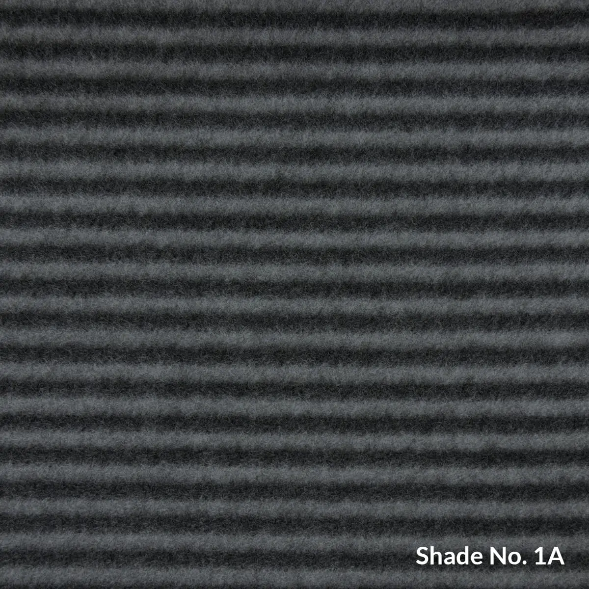 No-Dye Melange Fleece Throw | Double-Sided Brushed | Stripe I Grey Shade